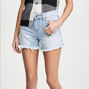 Joe’s jeans the Ozzie cut off short in color jade, size 27